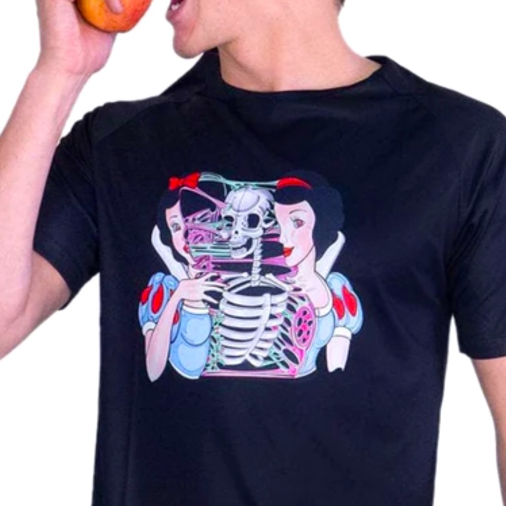 Dirt Squirrel Disney Snow White Skeleton Snow White Active T-shirt